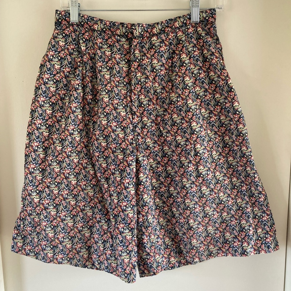 Vintage Liberty of London high waisted shorts
